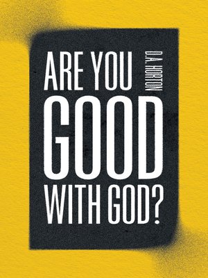cover image of Are You Good with God?